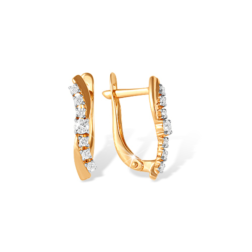 Серьги из золота 585 пробы