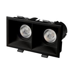 Светильник MS-FLOW-BUILT-S157x85-2x12W Day4000 (BK, 15 deg, 230V) (Arlight, IP20 Металл, 5 лет) 055935