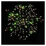 Народный Фейерверк НФ5010 Римская свеча Неоновый свет набор из 2 штук по 5 залпов  (0,8"х5).