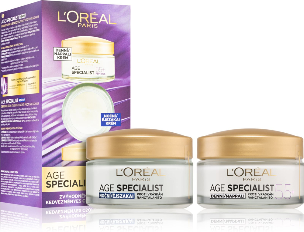 L’Oreal Paris Age Specialist 55+ - набор по уходу за кожей (для зрелой кожи) /       / GTIN 8592807455043