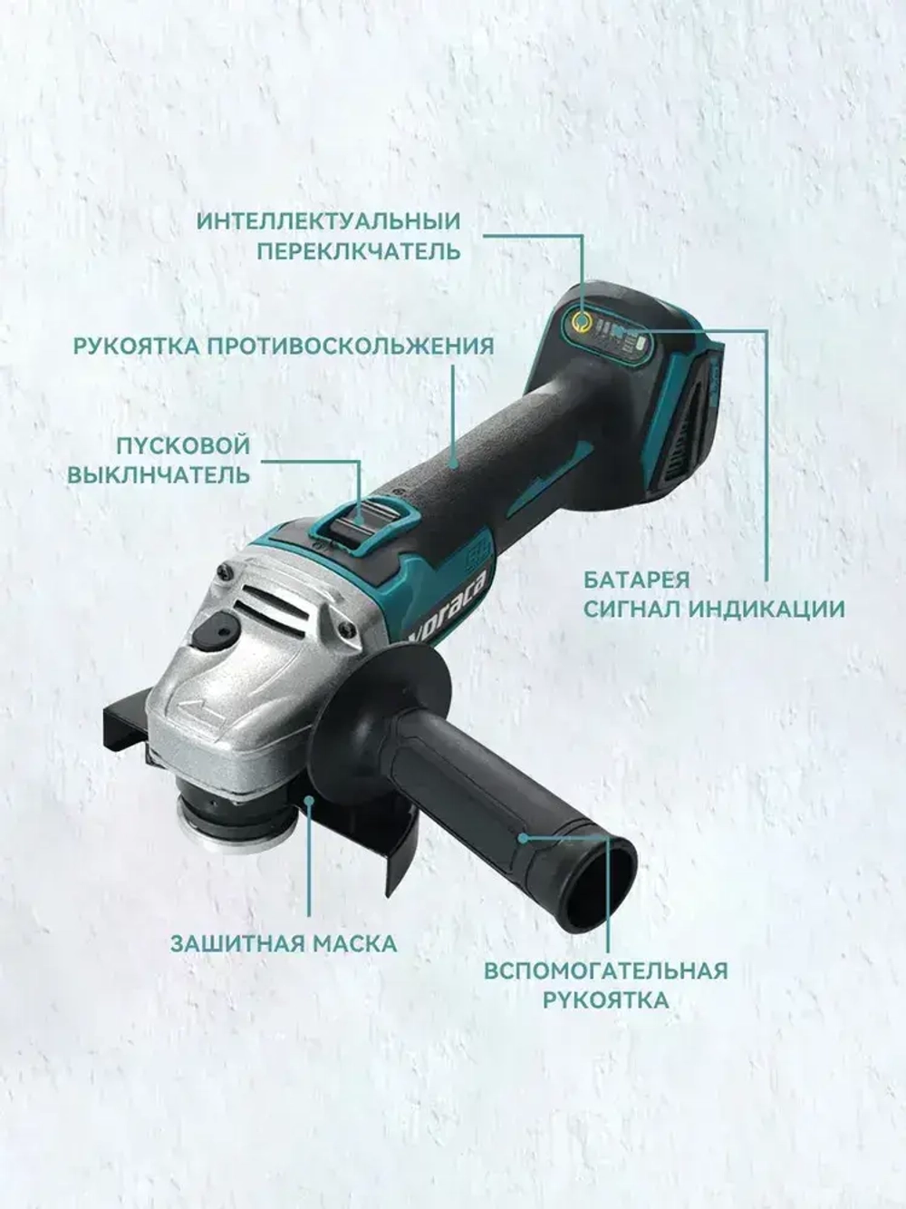 Набор электроинструментов аккумуляторных 3 в 1 21V / болгарка, гайковерт, дрель шуруповерт