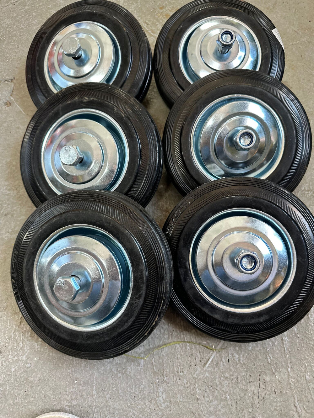 Колесо промышленное без кронштейна 160мм С63