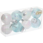 Набор шаров «Восхищение» 5 см (в наборе 8 шт), Белый, голубой