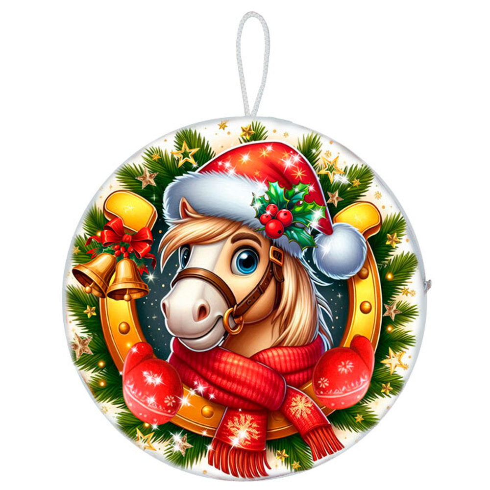 Подушка Лошадка в подкове