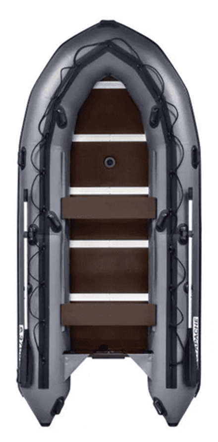 Лодка ПВХ АПАЧИ 3700 СК (слань+киль)