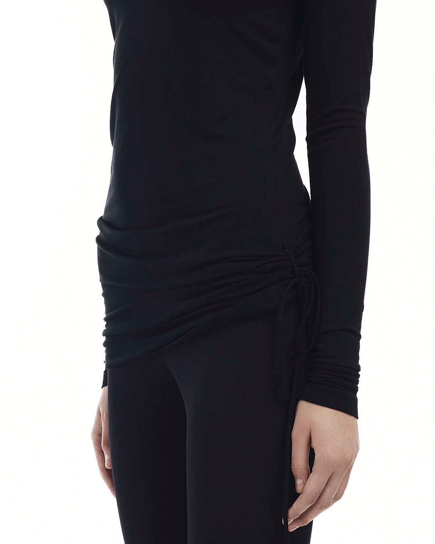 Лонгслив 8 черный