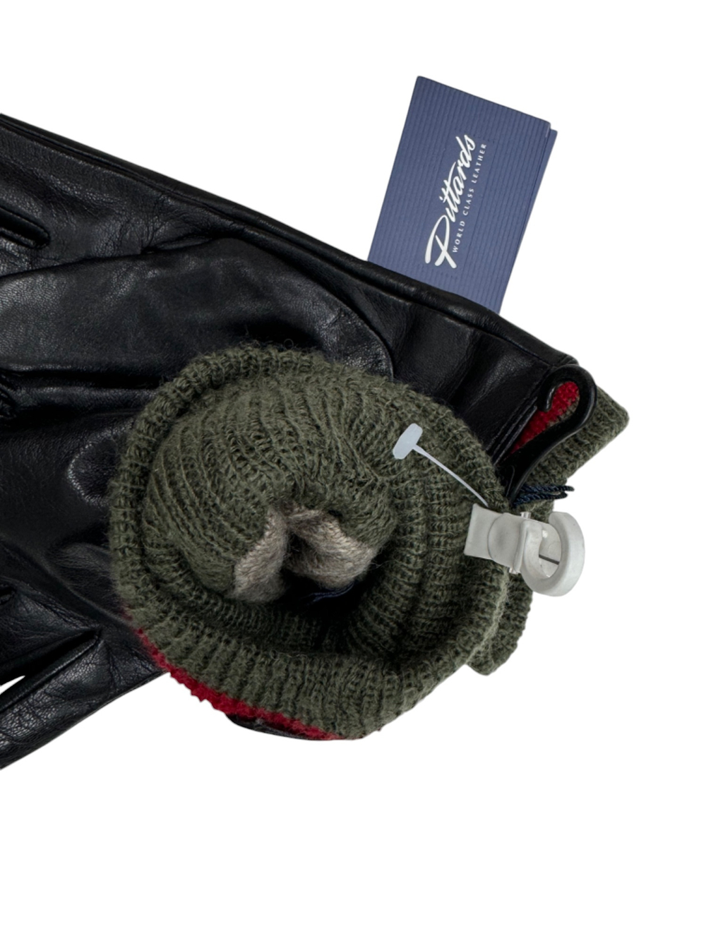 Pittards.Перчатки.Женские.Кожаные.Люкс качества.Трикотаж-шерсть. 5 шт в упаковке.