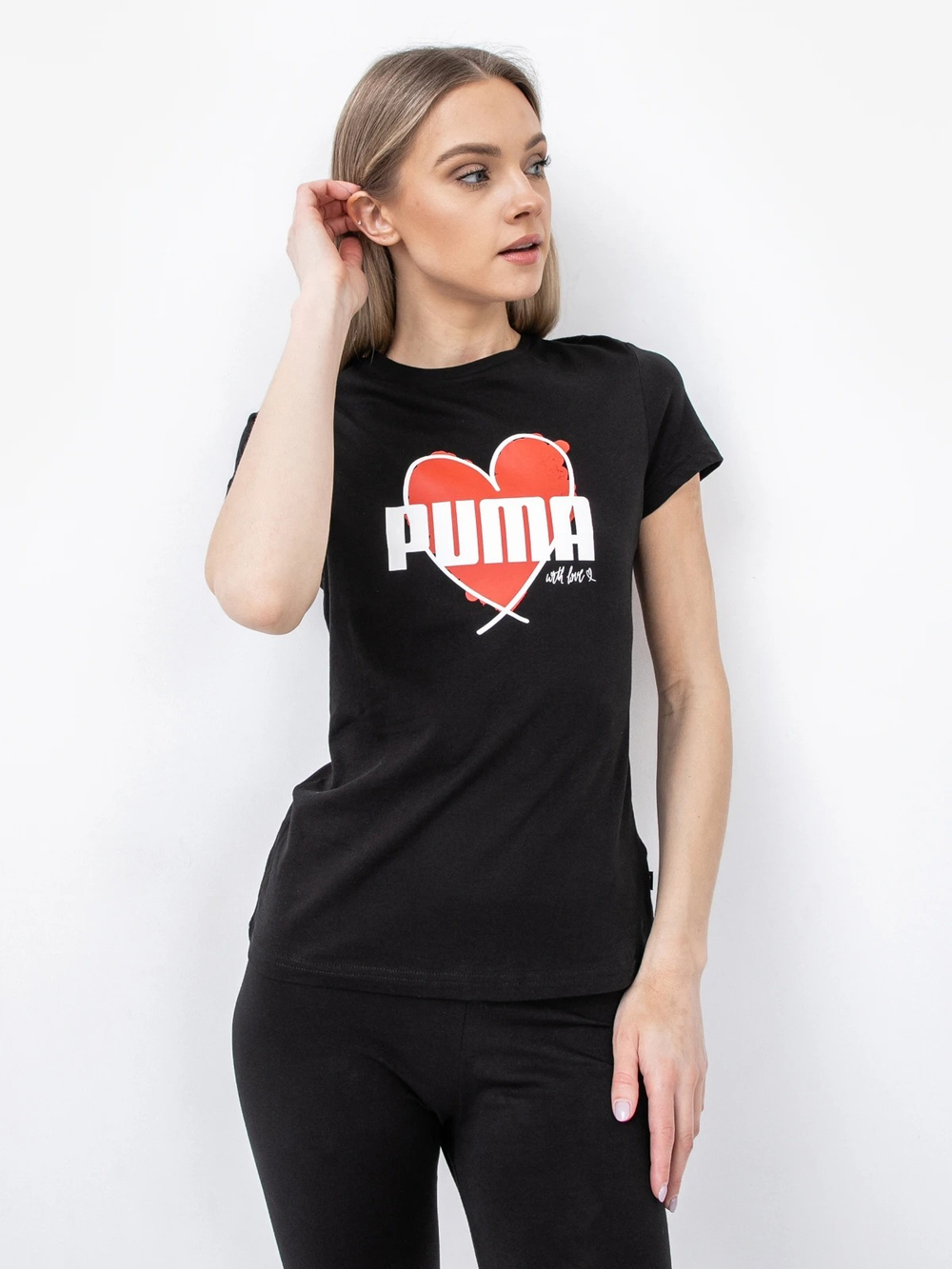 Футболка женская PUMA Heart Tee