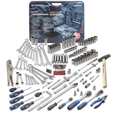 Набор инструментов 202пр.1/4''&amp;3/8''&amp;1/2''(6-гр.)(4-32мм) Forsage F-42022-5