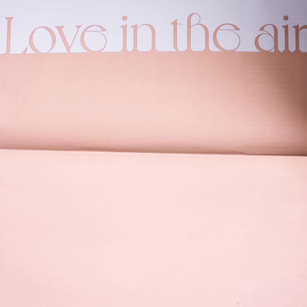 ЛИСТ &quot;Любовь в воздухе&quot; 58*58/10шт ПЕРСИК