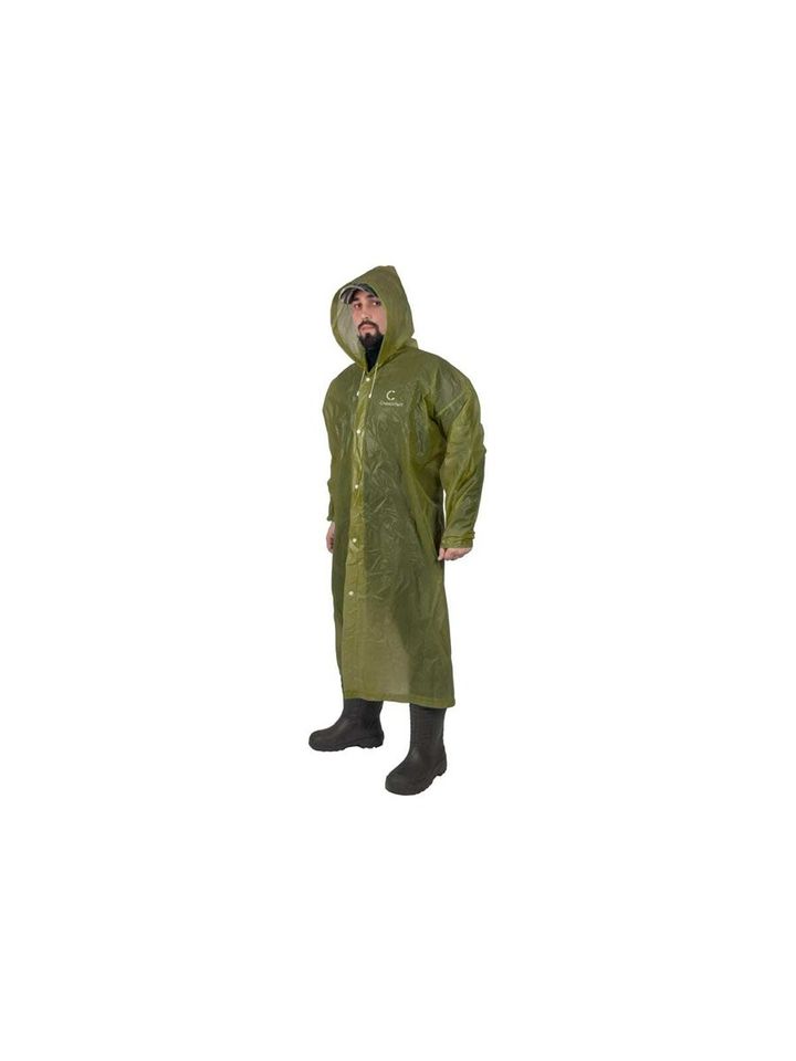 Плащ-дождевик на кнопках с капюшоном Следопыт EVA (олива)