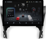 Магнитола Toyota Camry 50 2011-2014 (рамка черная глянцевая) - Teyes CC4-PRO монитор 13" 2K QLED на Android 13, Snapdragon 778G, 8+128, AI, CarPlay, DSP, 4G SIM-слот