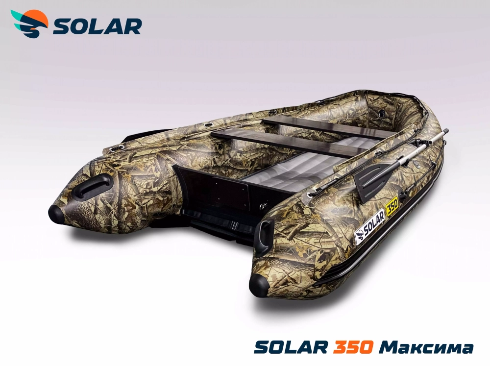 Лодка надувная моторная solar-350 к (максима)