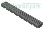 Комплект: лоток S’Park ЛВ-10.14.07-ПП с пластикой решеткой серый кл.А (Арт. 08818-С)