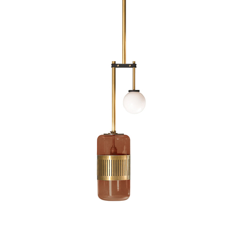 Ceiling design lamp  Lizak by Bert Frank (Amber)