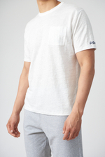 Футболка муж. MC Saint Barth ECSTASEA 01 белый лён