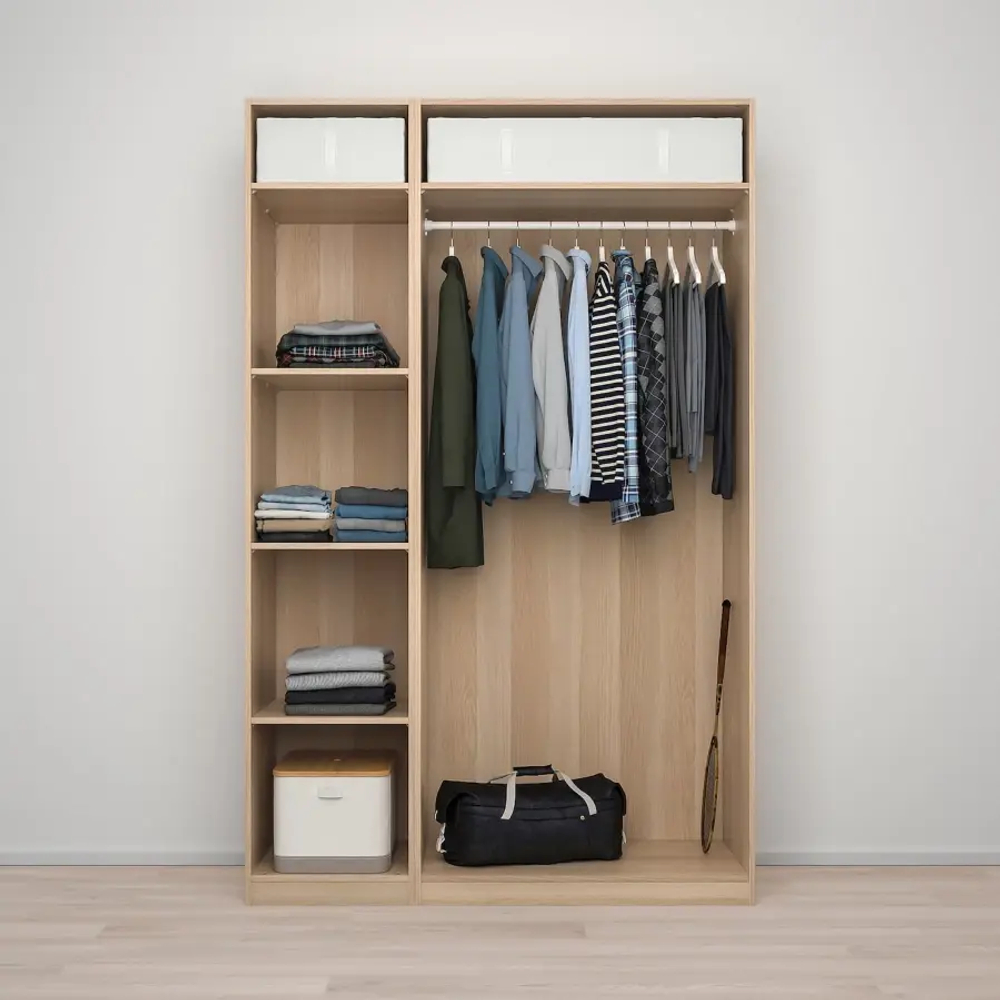 Гардеробные системы - PAX / FORSAND/ÅHEIM / АHEIM IKEA/ ПАКС / ФОРСАНД/АХЕЙМ      ИКЕА,  236х150 см, под беленыйдуб