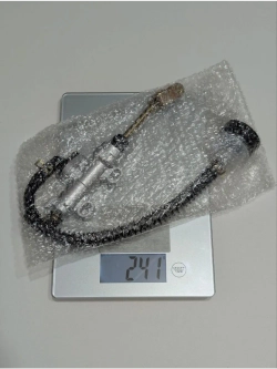 -t Тормозной цилиндр задний мотоцикл с бачком (круглый)