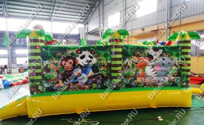 Надувной батут "Джунглимания"