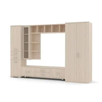 ЛДСП Полка мебельный щит 500*800 с кромкой Дуб Молочный 16 мм