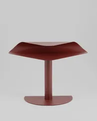 Журнальный столик Cornea металл бордовый