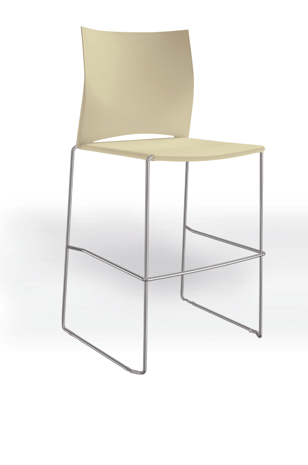 Web стул на полозьях кухонный/барный