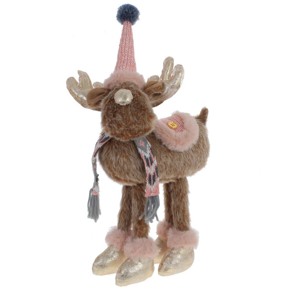 GAEM Игрушка набивная "Олень", L23 W10 H41/33 см