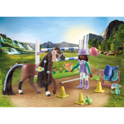 Playmobil - Лошади водопада Зоя и лошадь Блейз с препятствиями 71355 / артикул   71355  / GTIN 4008789713551
