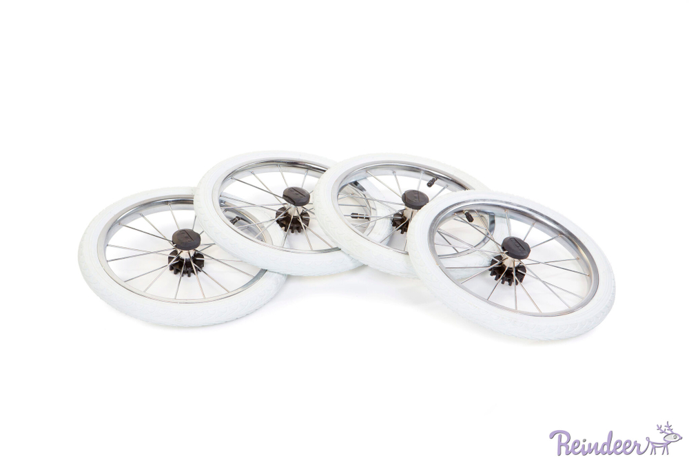 Детская коляска Reindeer Prestige Lily 3 в 1 (фиолетовый с рисунком)