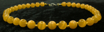 Бусы из Кошачьего глаза kgbu001-or10