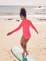 Купальник слитный на молнии для девочки Next E76-820, Ярко-розовый