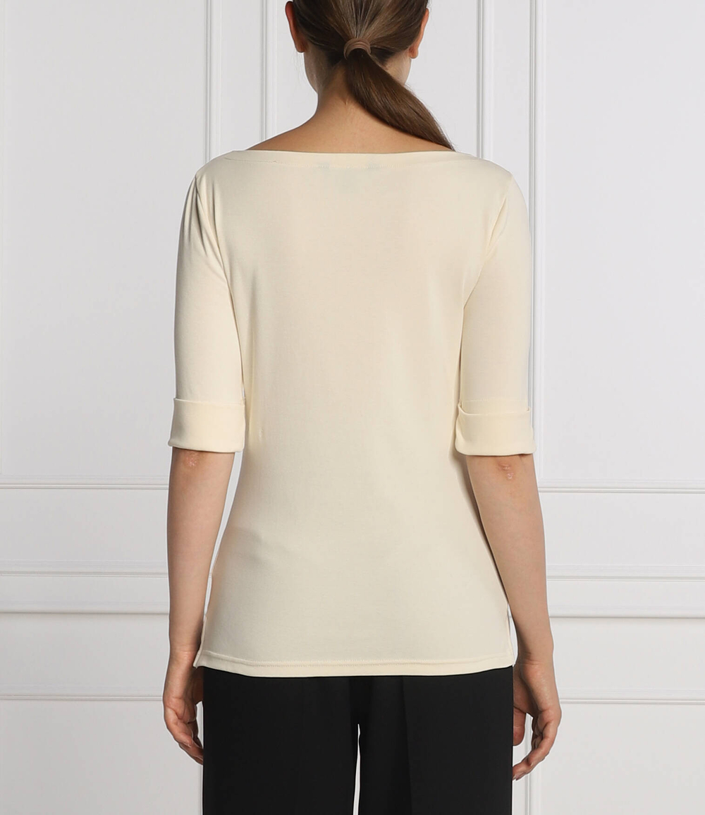 блузка LAUREN RALPH LAUREN - кремовый(200654963)