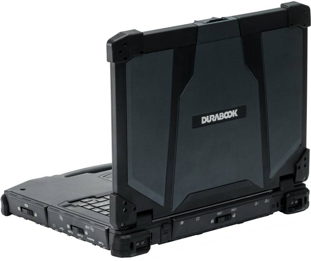 Ноутбук  Durabook Z14I G2 Basic 14 ", Core i5, 8 Гб RAM, 256 Гб SSD, Iris Xe Graphics, Черный