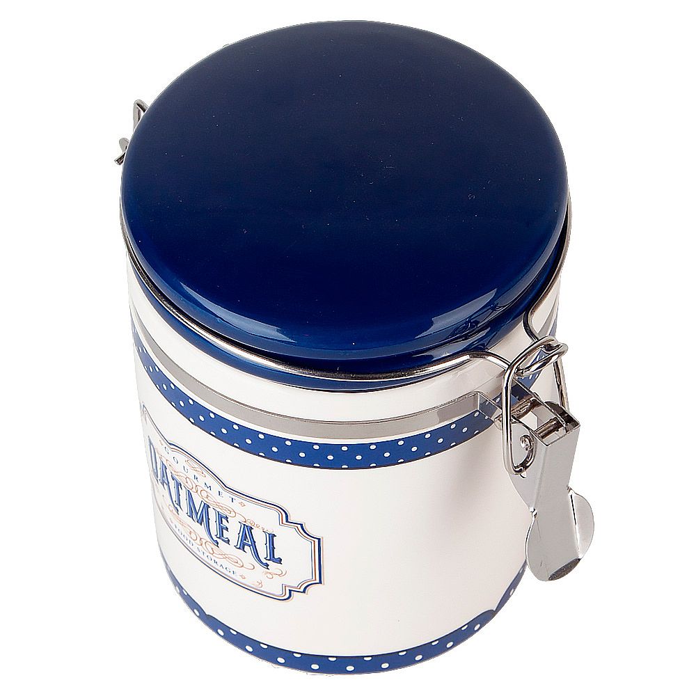 Банка для сыпучих продуктов (клипс) " " 14х10х15см v=630мл (подарочная упаковка)