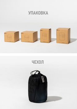 Котелок титановый 0,75 л с крышкой-сковородкой 0,28 л (Mobi Garden)