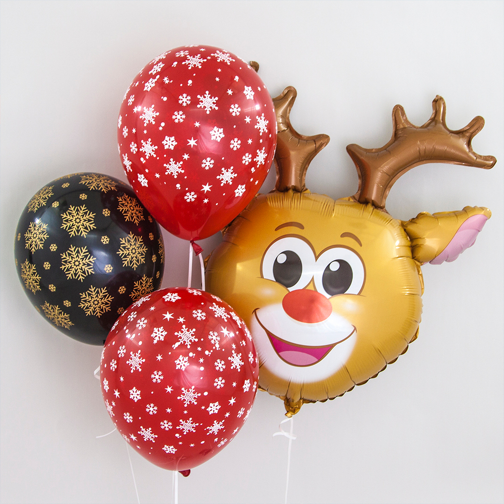 Фигура Голова Веселый Олень 28''/71 см Fm