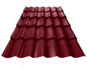 Металлочерепица Супермонтеррей глянцевый полиэстер 0.5мм.