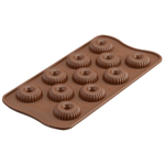 Форма силиконовая для приготовления конфет choco crown, 11х24 см