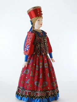 Кукла коллекционная Русская красавица Московской губернии
