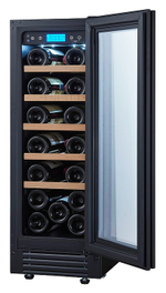 Винный шкаф Cellar Private CP020-1TBH черная дверь