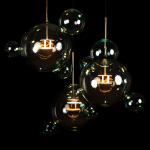 Подвесной светодиодный светильник Loft It Bolle 2027-D3 Blue