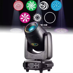 Вращающая Голова SPOT 200Вт LED со светодиодным кольцом