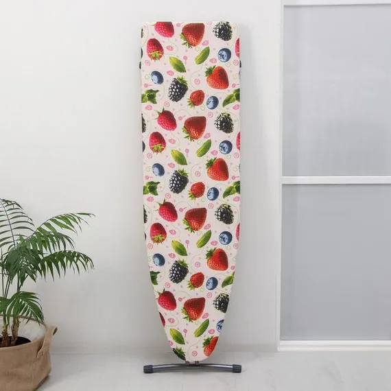 Доска гладильная Nika «Ника 1+», 122,5×34,5 см, регулируемая высота до 80 см, рисунок МИКС