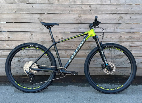 Велосипед 29" EVOLUTION INFERNO PRO, 19" (S), алюминий, 12-скор., черно-зеленый