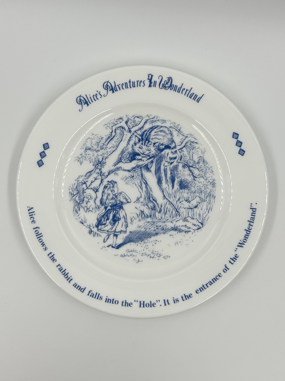 Тарелка Алиса в Стране Чудес Yamaka