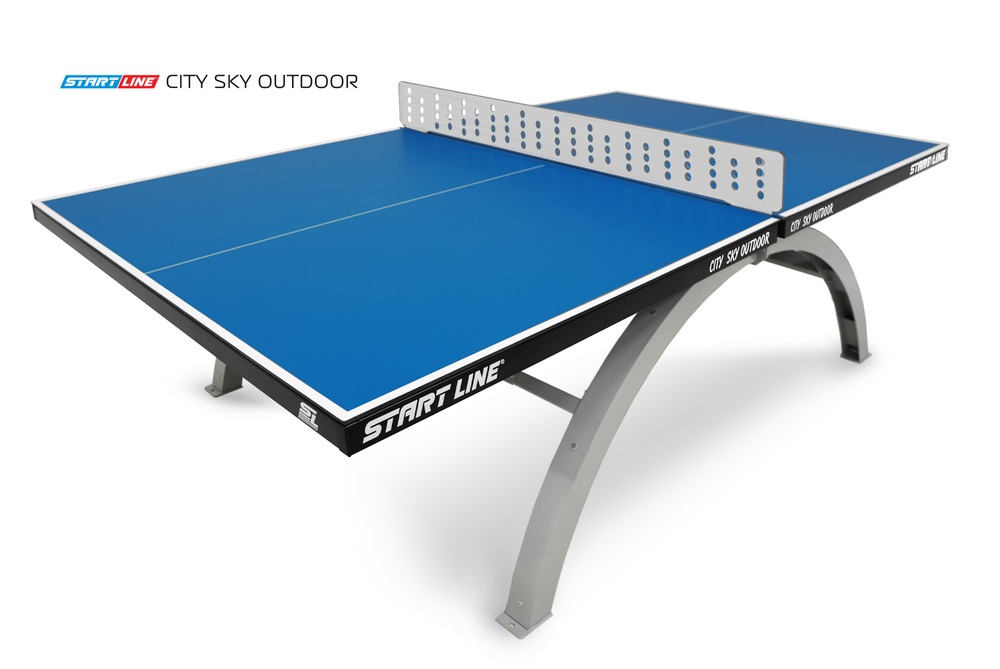 Стол теннисный City SKY Всепогодный Синий