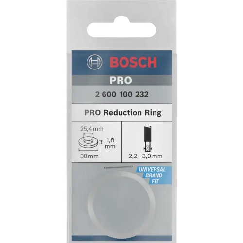 Переходное кольцо 30х25,4 мм BOSCH 2600100232