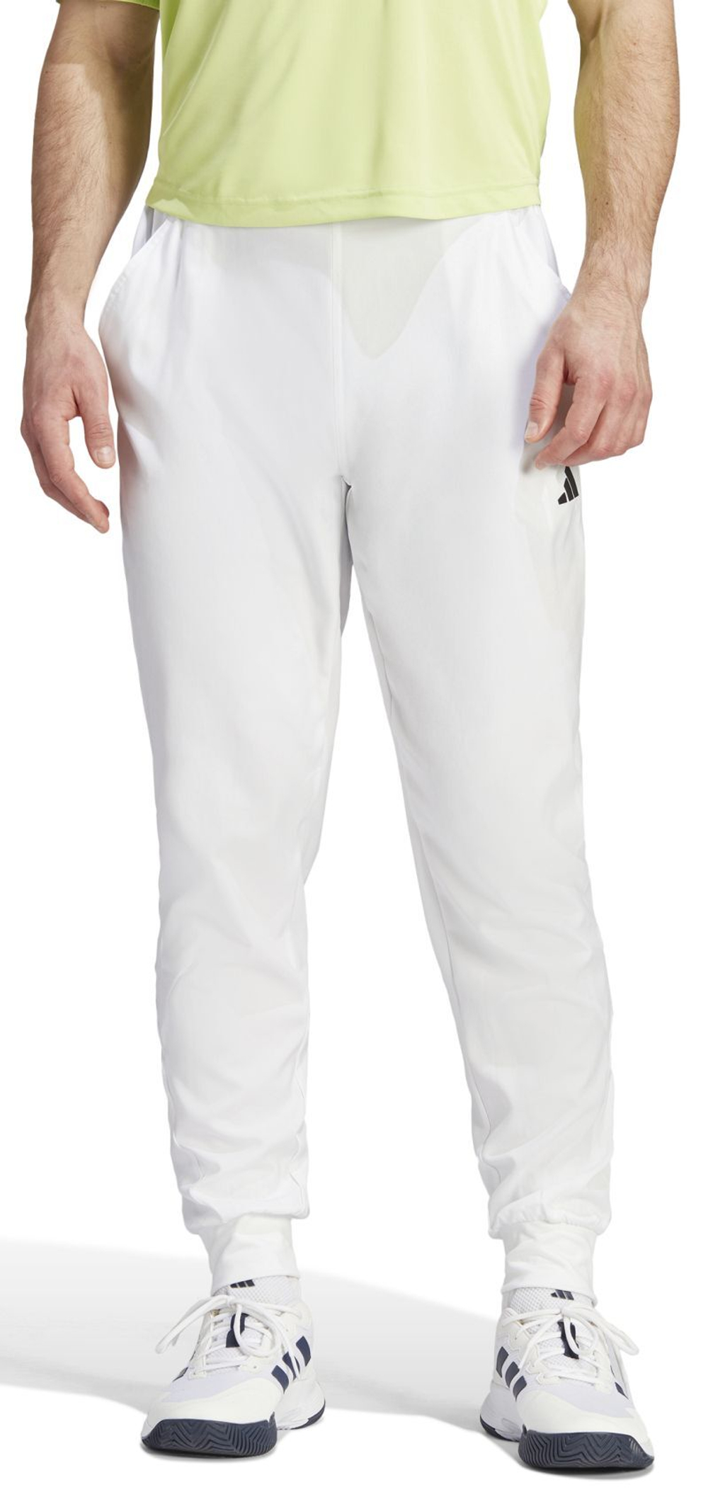 Мужские теннисные штаны Adidas Woven Pant Pro - white