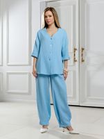 Блузка женская Асель-2 Виотекс АКВА