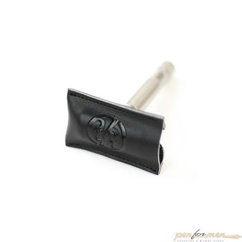 Чехол для лезвия Т-образной бритвы Rockwell, защитный, черная кожа (RR-SHEATH-GL)